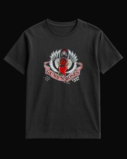 Guns N' Roses Tour 1991 Black T-Shirt