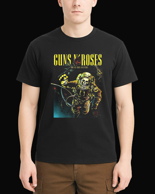 Guns N' Roses Not In This Lifetime Siyah Tişört