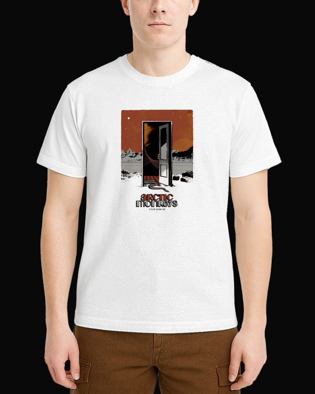 Arctic Monkeys Snail Snake Beyaz Tişört