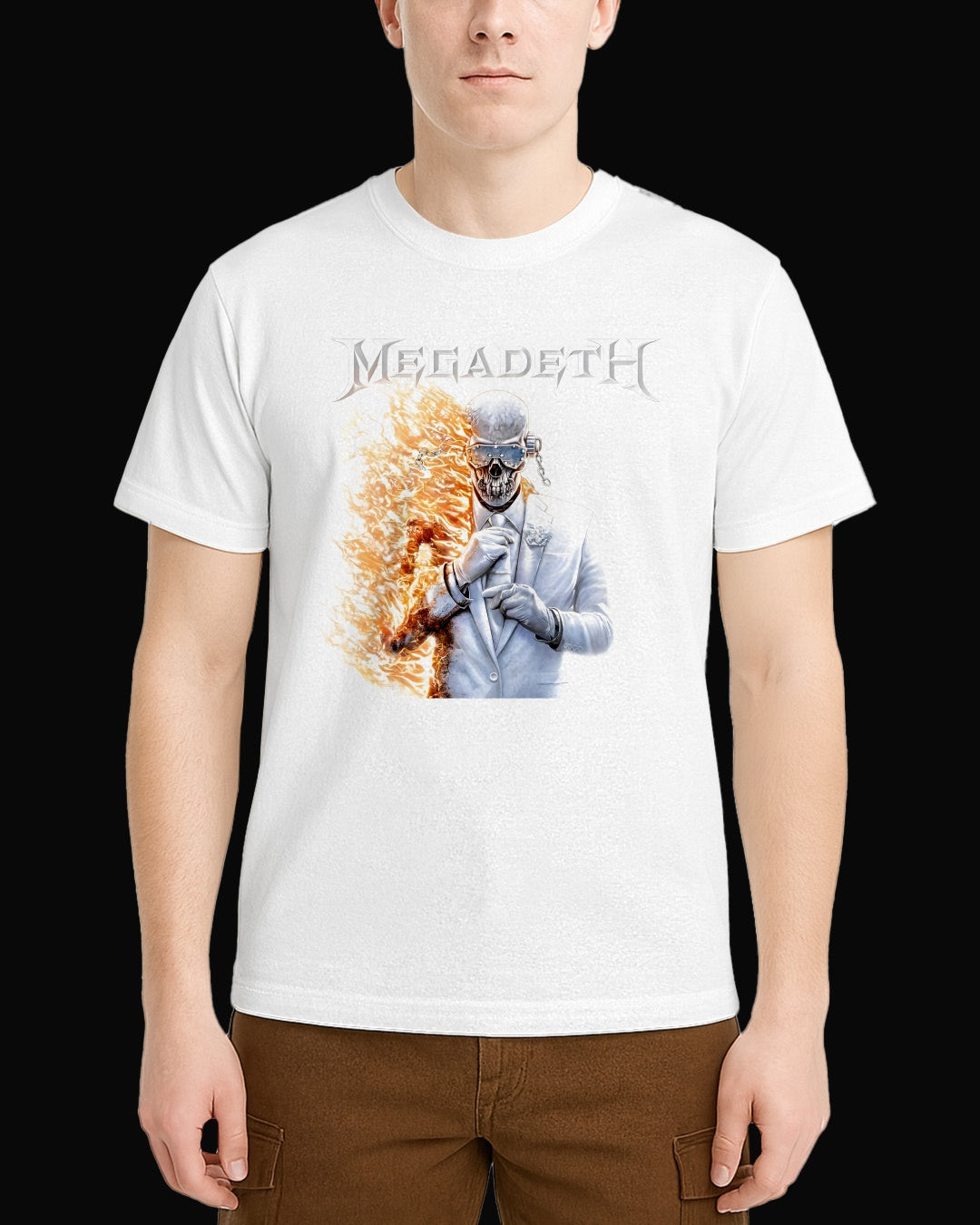 Megadeth 2026 ALBUM Beyaz Tişört