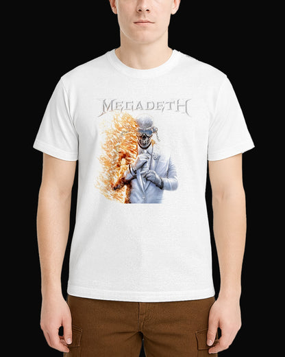 Megadeth 2026 ALBUM Beyaz Tişört