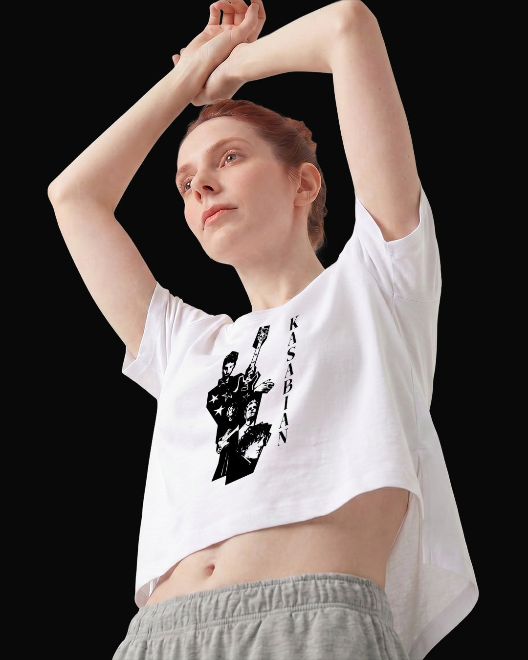 Kasabian Club Foot Beyaz Kadın Tişört