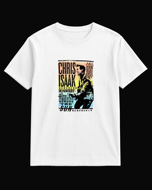 Chris Isaak Beyond The Sun Beyaz Tişört
