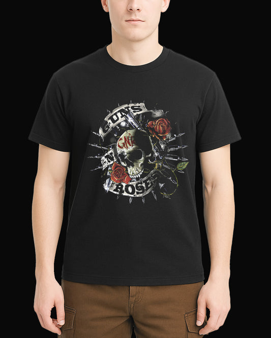 Guns N' Roses G N' R Siyah Tişört