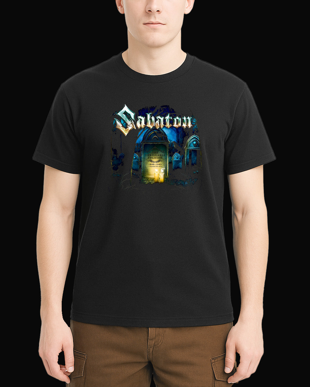 Sabaton Cemetery Siyah Tişört