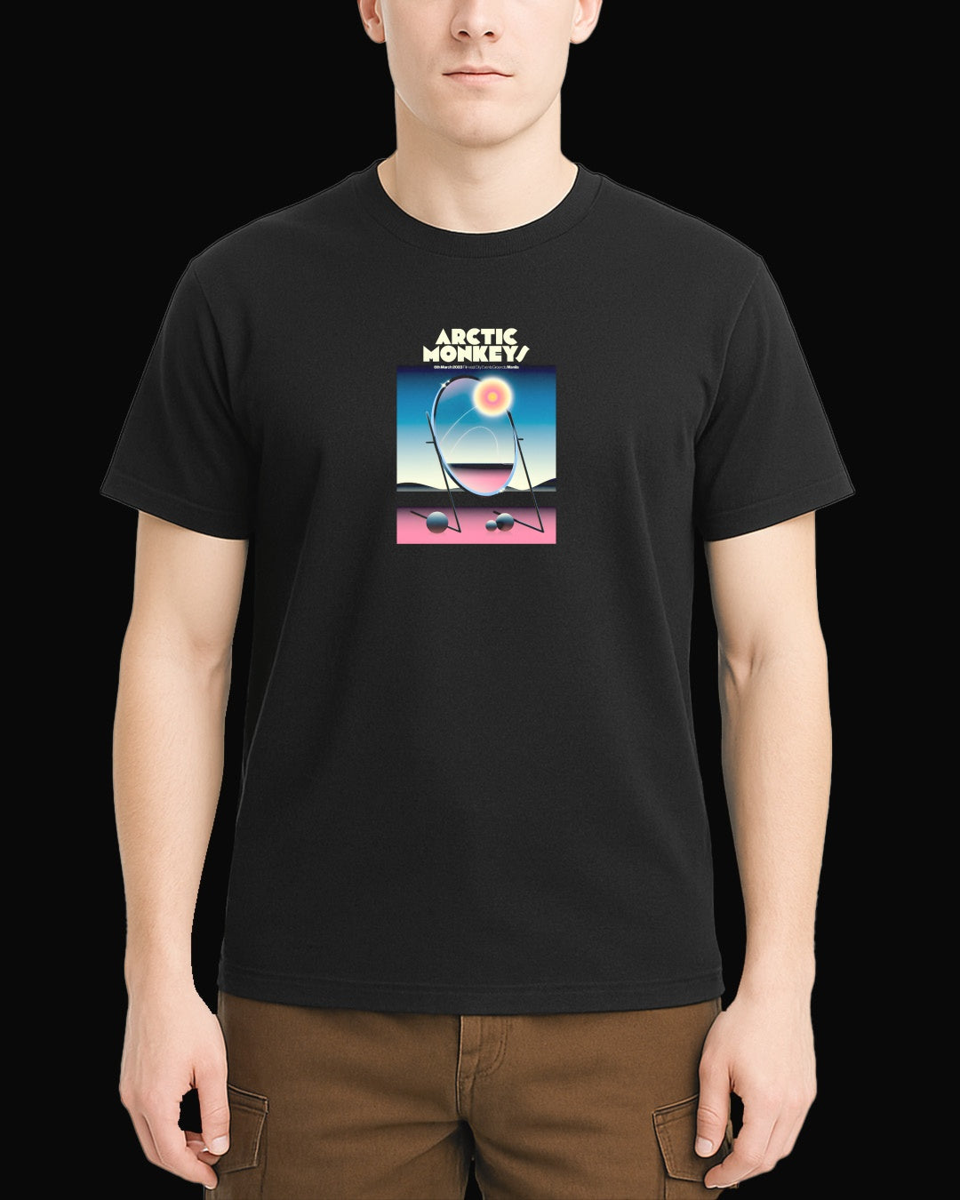 Arctic Monkeys Mirrored Sun Siyah Tişört