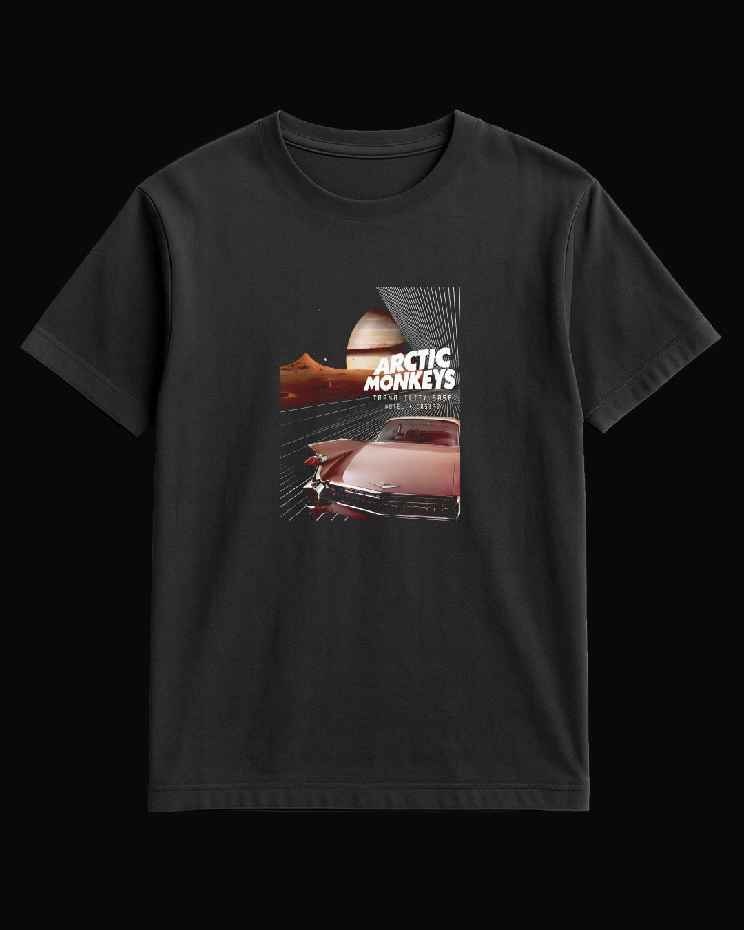 Arctic Monkeys Tranquility Base Siyah Tişört V2