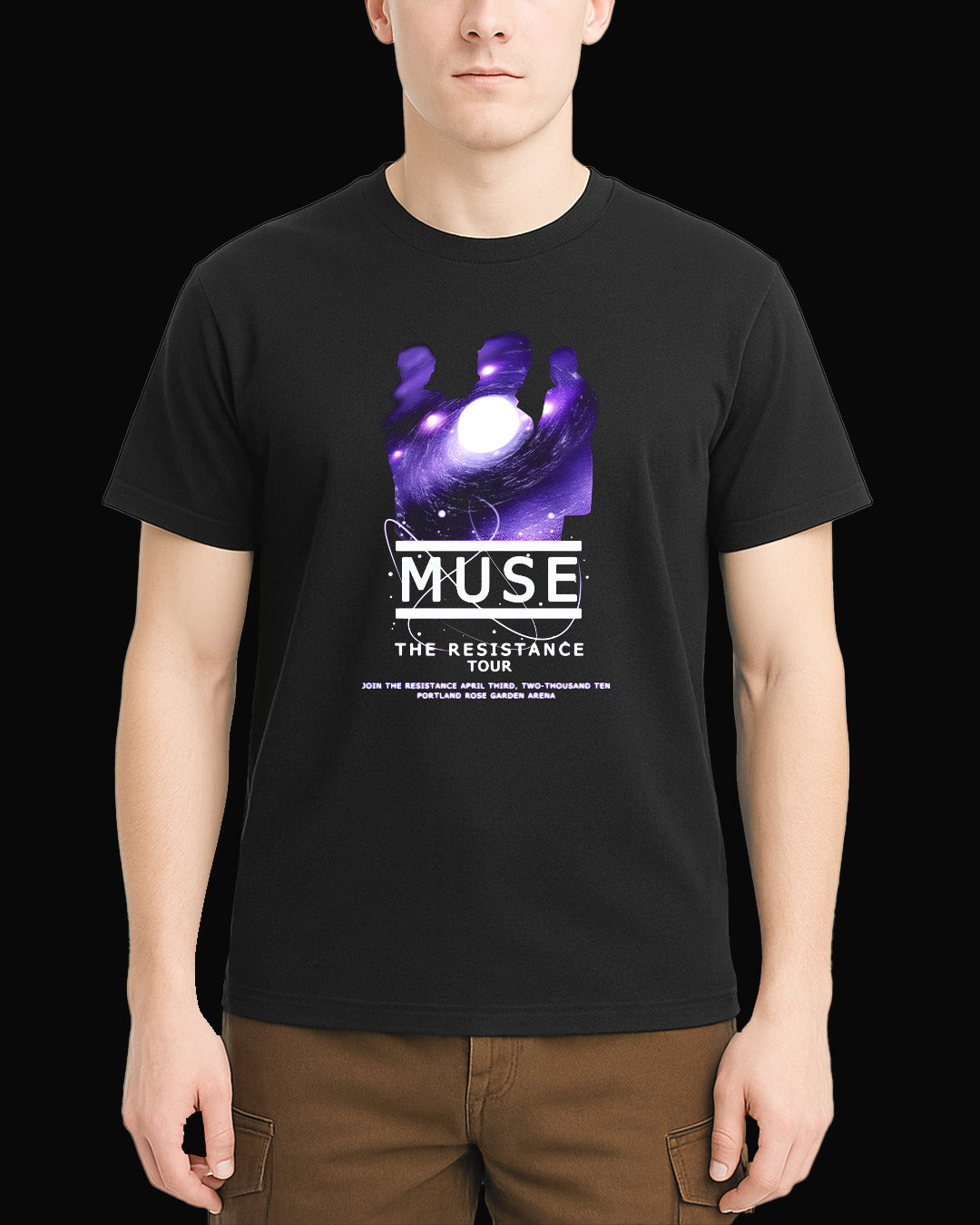 Muse The Resistance Tour Siyah Tişört