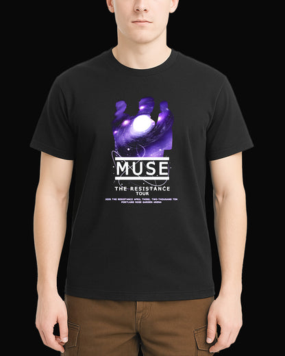 Muse The Resistance Tour Siyah Tişört