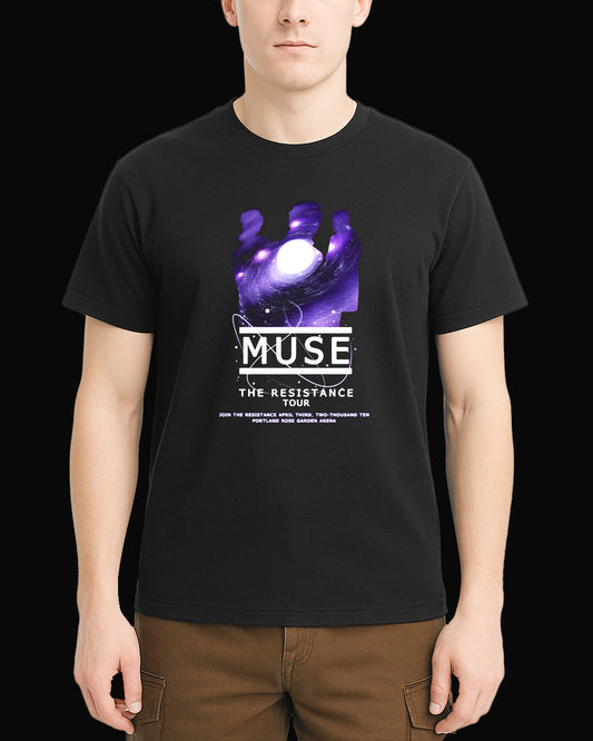 Muse The Resistance Tour Siyah Tişört