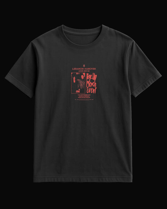 Lebanon Hanover POP-UP Merch Event Siyah Tişört