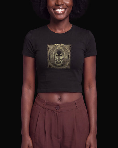 Amorphis Queen of Time Siyah Baby Tee Tişört