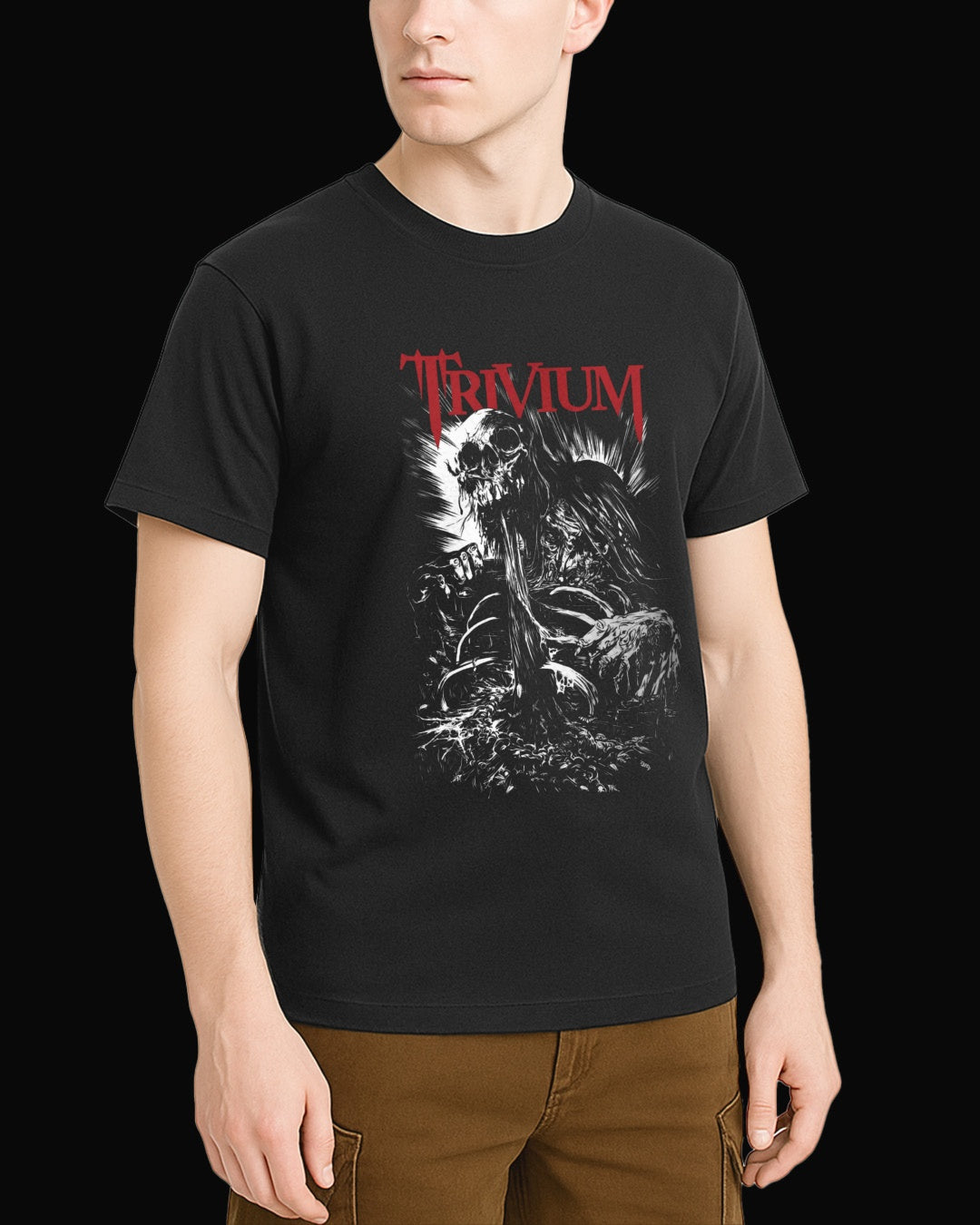 Trivium Ember to Inferno Siyah Tişört