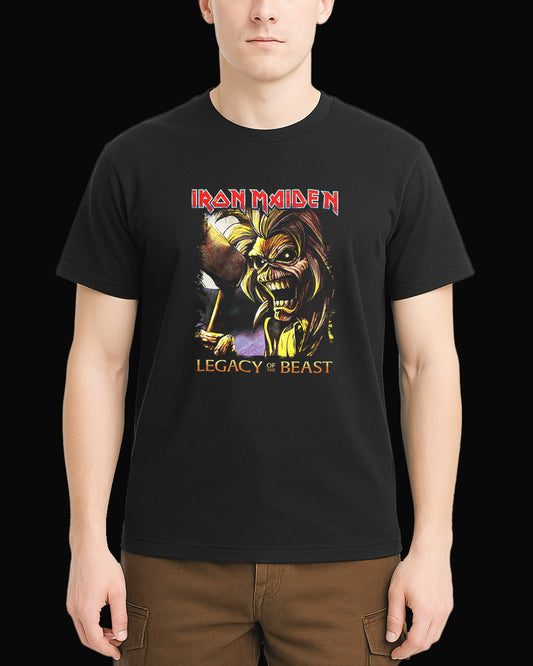 Iron Maiden Legacy Of The Beast Siyah Tişört