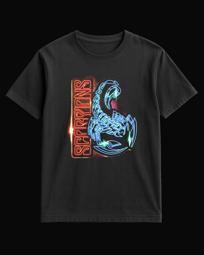 Scorpions Diamond Scorpion Siyah Tişört