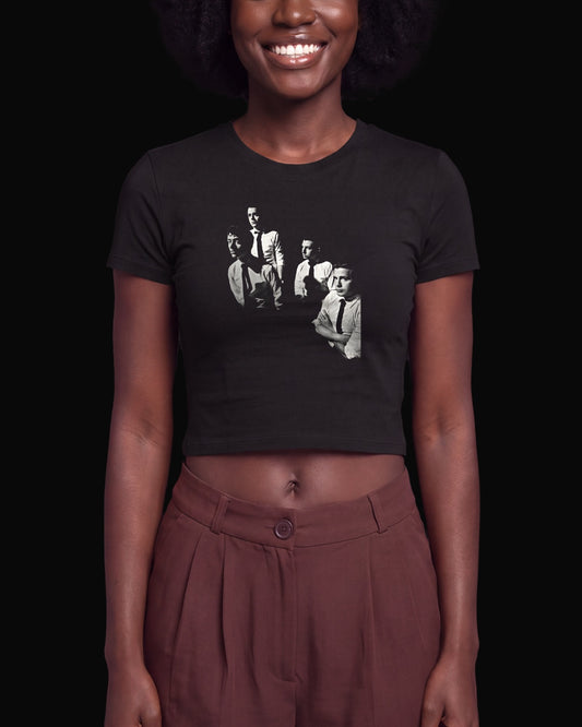 Arctic Monkeys Grup Logo Siyah Baby Tee Tişört V4