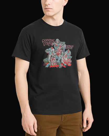 Cannibal Corpse Murderous Rampage Siyah Tişört