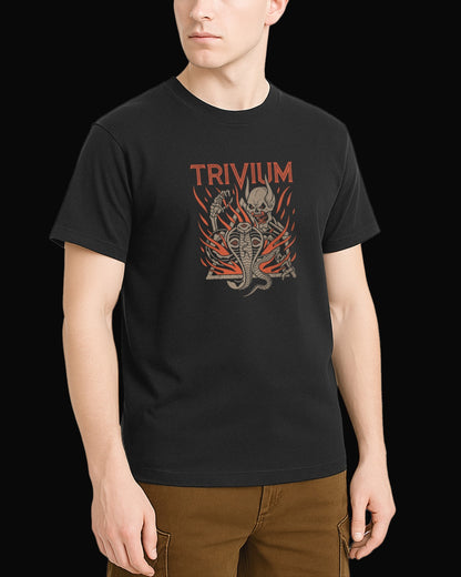 Trivium In The Court Of The Dragon Siyah Tişört