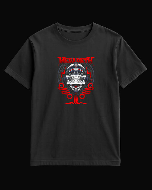 Megadeth The Walls Are Closing In Siyah Tişört