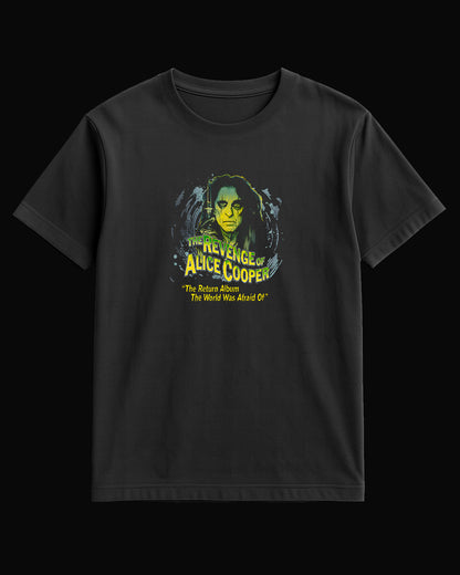 Alice Cooper The Revenge Of Alice Cooper Black T-Shirt