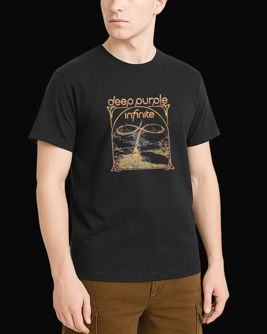 Deep Purple infinite Siyah Tişört