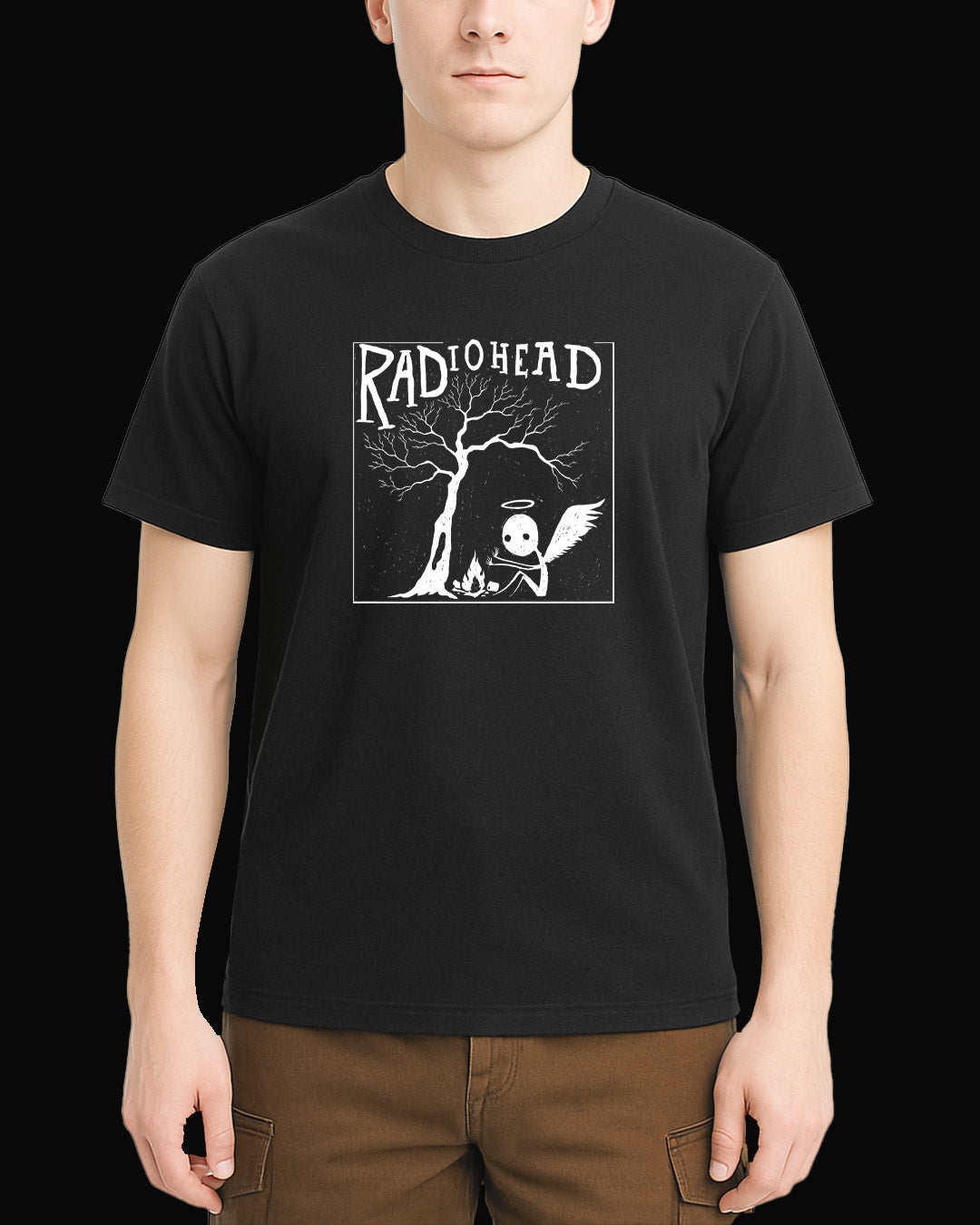 Radiohead Sad Angel Black T-Shirt