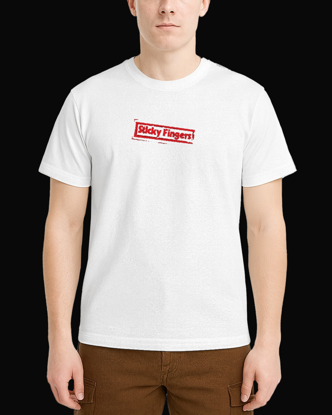 The Rolling Stones Sticky Fingers Beyaz Tişört