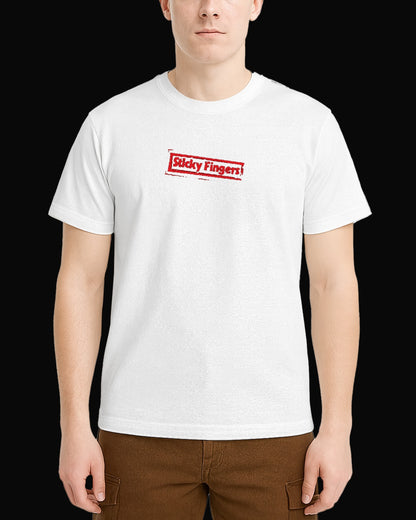 The Rolling Stones Sticky Fingers Beyaz Tişört
