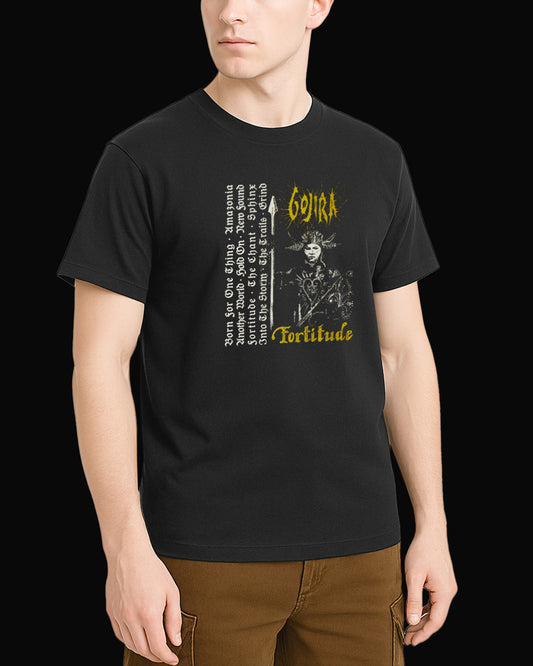 Gojira Fortitude Siyah Tişört V2