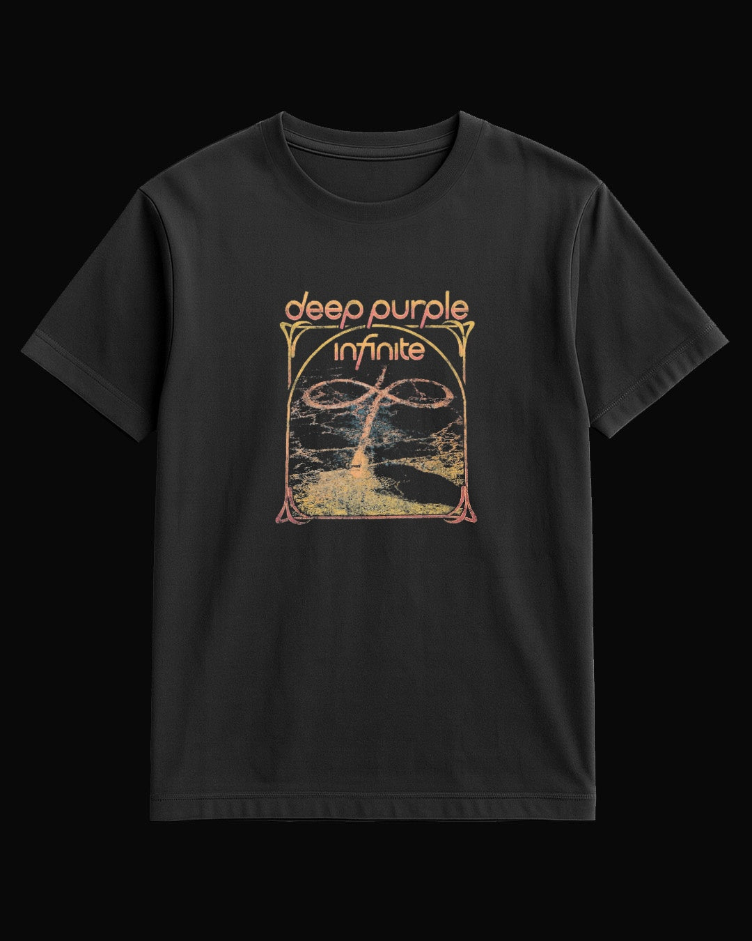 Deep Purple infinite Siyah Tişört