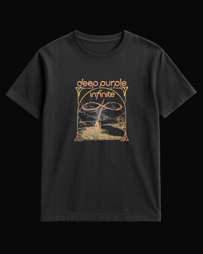 Deep Purple infinite Siyah Tişört