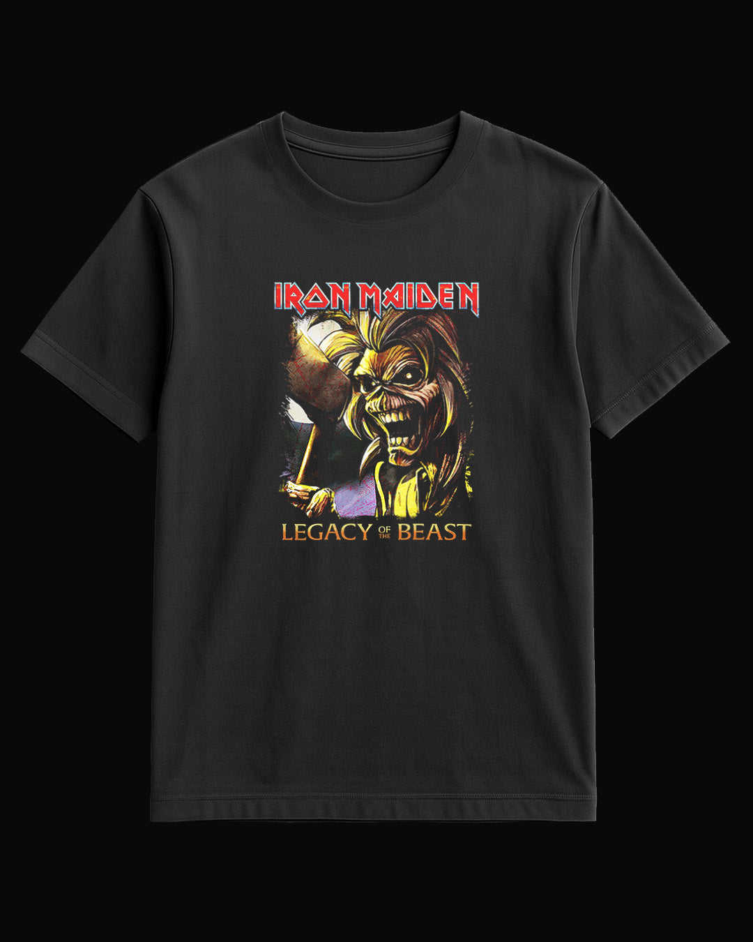 Iron Maiden Legacy Of The Beast Siyah Tişört