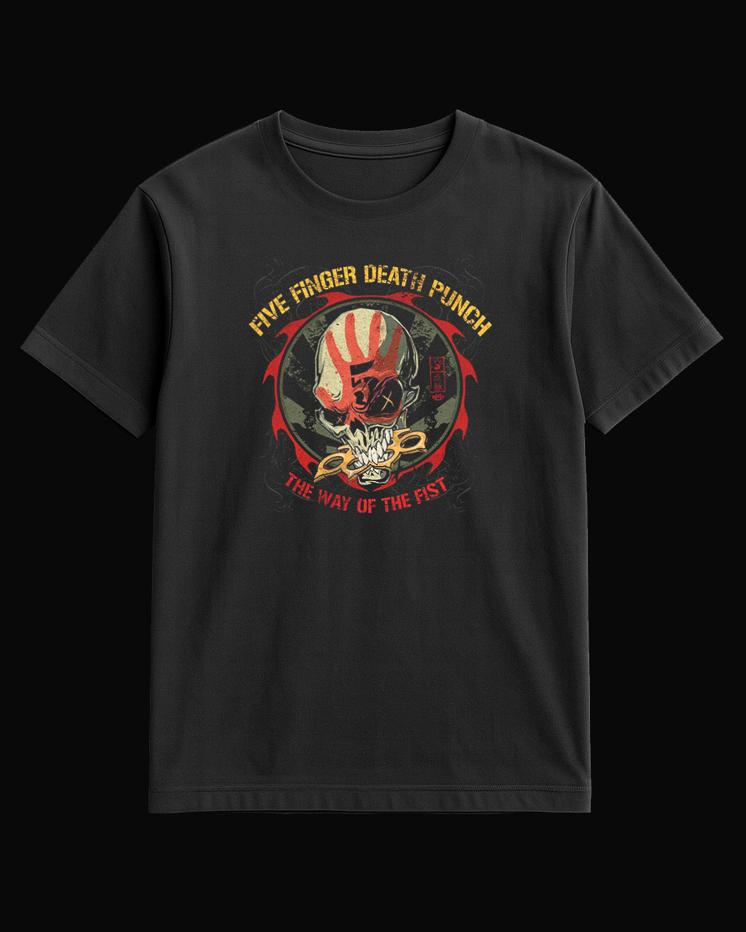Five Finger Death Punch The Way Of The Fist Siyah Tişört