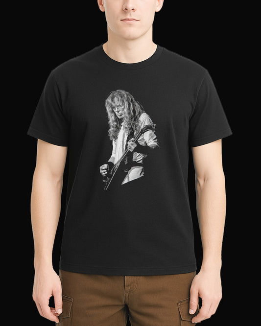 Megadeth Dave Mustaine Siyah Tişört V5