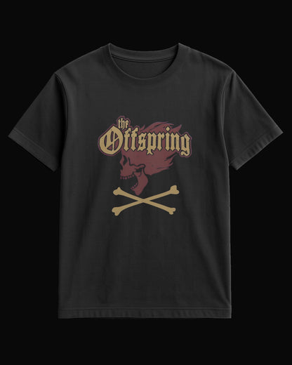 The Offspring Grup Logo Siyah Tişört