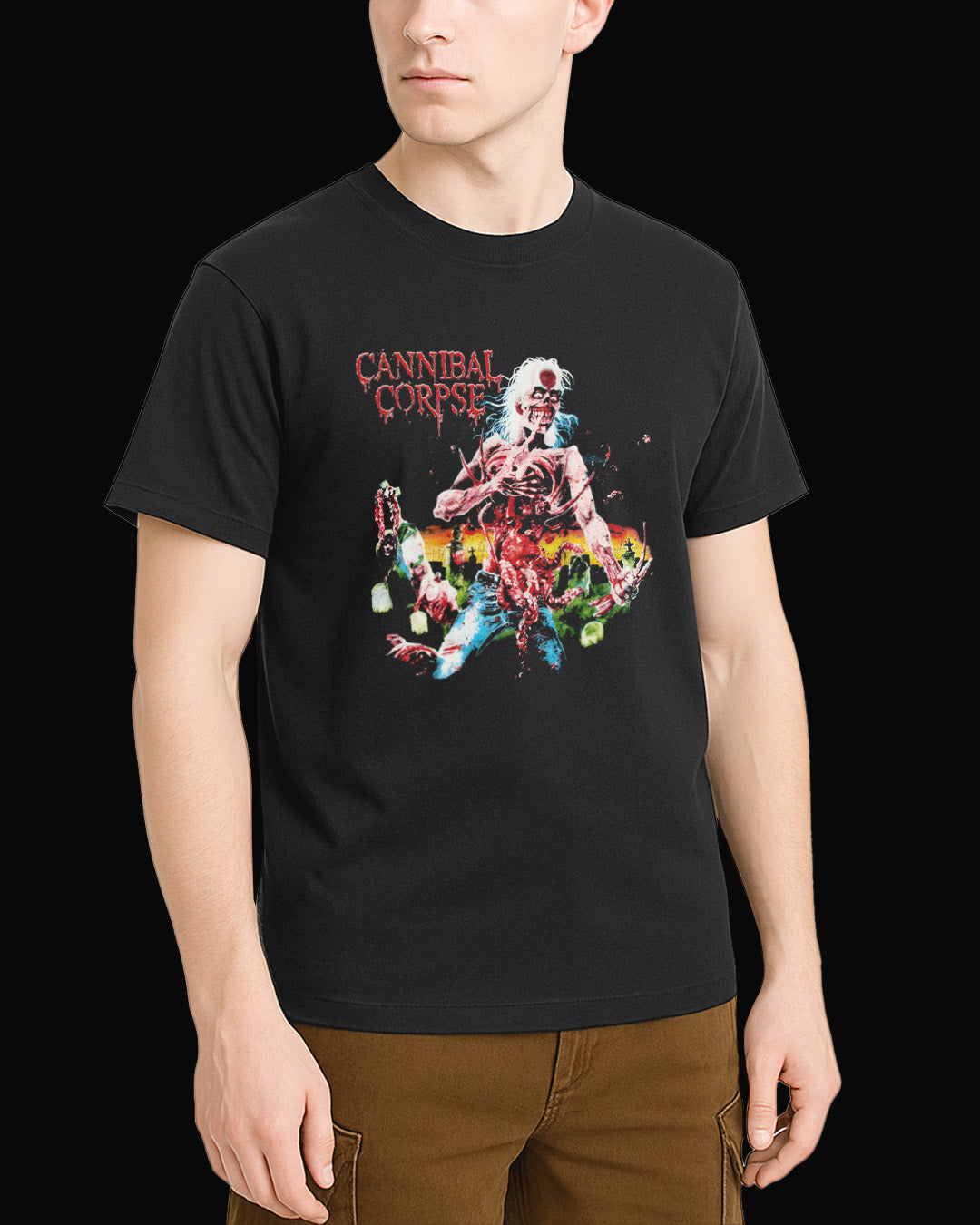 Cannibal Corpse Eaten Back To Life Siyah Tişört