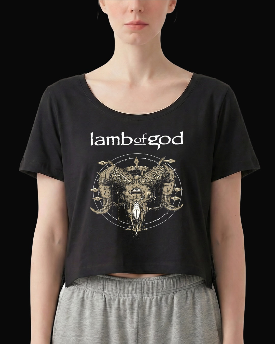 Lamb Of God State Of Unrest Siyah Kadın Tişört