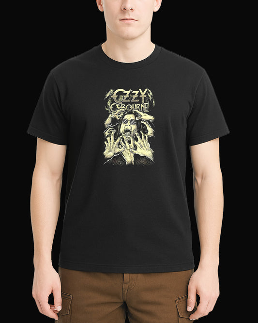 Ozzy Osbourne Hand on Him Siyah Tişört