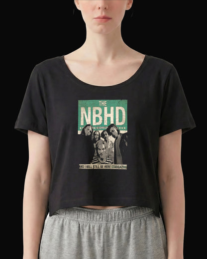 The Neighbourhood Chip Chrome Kadın Siyah Tişört