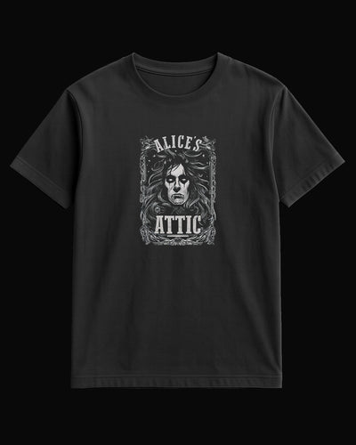 Alice Cooper Alice's Attic Siyah Tişört