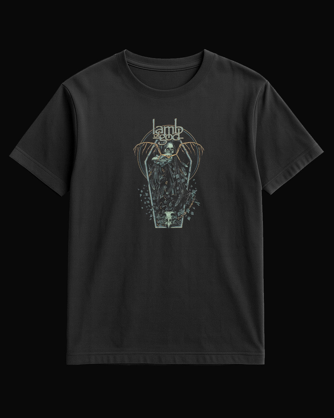 Lamb Of God Wake Up Dead Siyah Tişört
