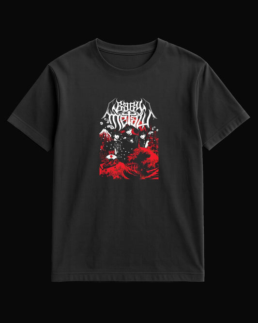 Babymetal Grup Logo Siyah Tişört V3