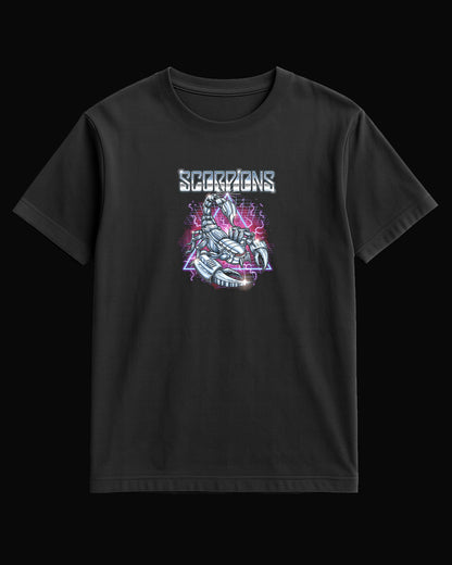 Scorpions Neo-Scorp Siyah Tişört
