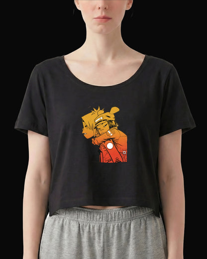 Gorillaz Take Me Home Siyah Kadın Tişört