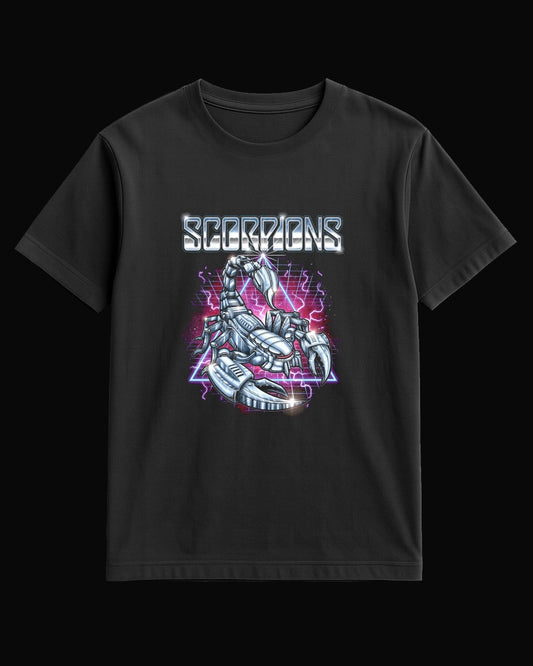 Scorpions Neo-Scorp Siyah Tişört