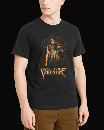 Bullet For My Valentine Holding Head Siyah Tişört