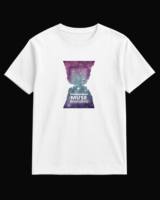 Muse The Resistance Tour Beyaz Tişört