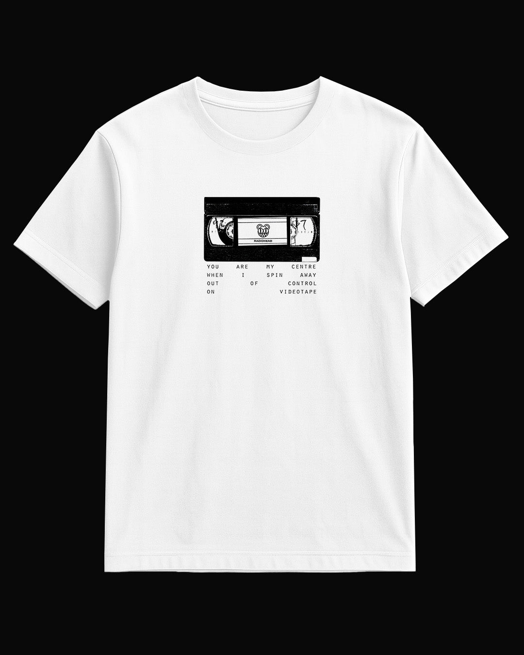 Radiohead Tape Beyaz Tişört