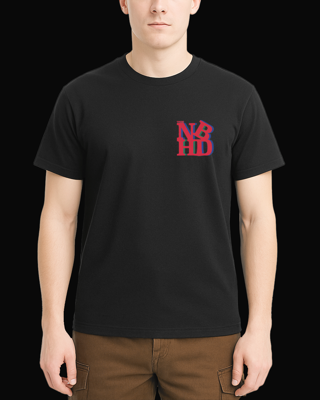 The Neighbourhood Red Hood Siyah Tişört