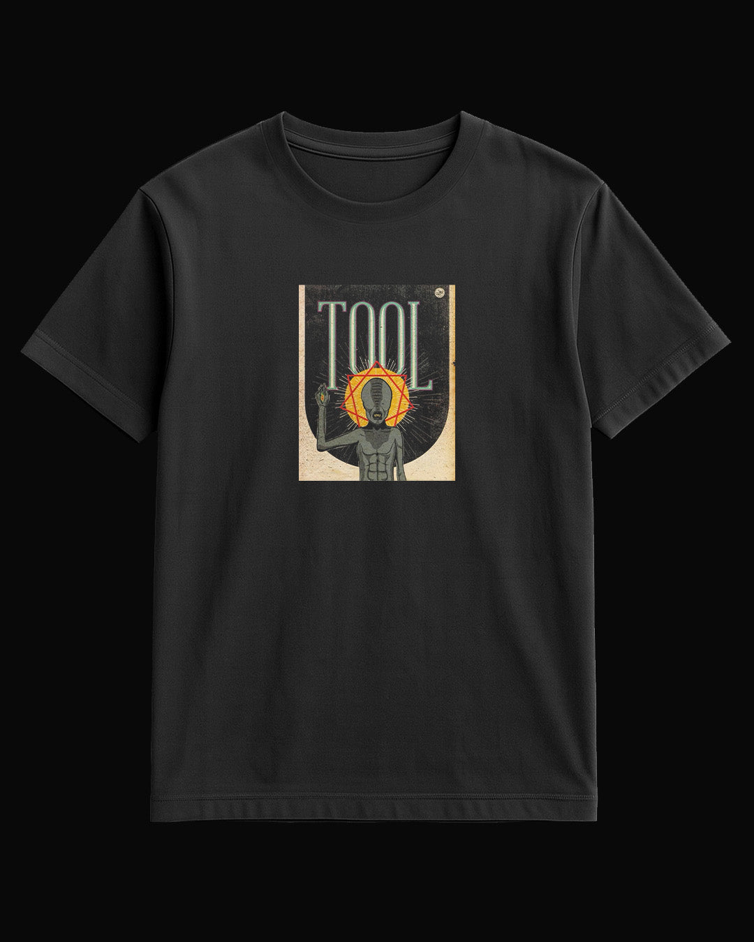 Tool Eye Siyah Tişört